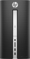 HP - Pavilion Desktop - Intel Core i7 - 12GB Memory - 2TB Hard Drive - HP finish in twinkle black