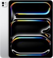 Apple - 13-inch iPad Pro M4 chip Built for Apple Intelligence Wi-Fi + Cellular 256GB with OLED - Silver (Unlocked)
