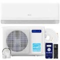 Della - Serena Cloud Air Series 12000 BTU Mini Split Ductless AC, 22 SEER2 230V, Heat Pump - White
