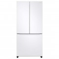 Samsung - 19.5 cu. ft. 3-Door French Door Refrigerator with Wi-Fi - White