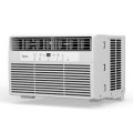 Midea - 8,000 BTU 115V Smart Window Air Conditioner with Comfort Sense Remote, up to 350 Sq. ft., MAW08S1DWW-T, New - White