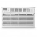 Emerson Quiet Kool - 450 Sq. Ft. 10,000 BTU Smart 230V Through-the-Wall Air Conditioner with 10,600 BTU Heater - White