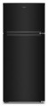 Whirlpool - 18.0 Cu. Ft. Top-Freezer Counter-Depth Refrigerator with Total Coverage Cooling - Black