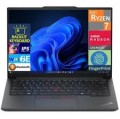 Lenovo - Thinkpad E16 Gen 2 Laptop 16.0 WUXGA (AMD Ryzen 5 7535U, 64GB DDR5, 2TB PCIe SSD, Win 11 Pro) w/USB Hub - Black