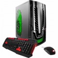 iBUYPOWER - Desktop - AMD Ryzen 5 1600 - 8GB Memory - NVIDIA GeForce GTX 1060 - 120GB Solid State Drive + 2TB Hard Drive - Black/Green