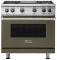 Viking - 5-Series Gas Sealed Burner Range - Golden Hour