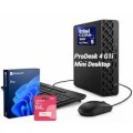 HP - Upgraded - ProDesk 4 Mini Desktop - Intel Core Ultra 5 235T - 32GB RAM 1TB SSD - Wired K&M - 64GB USB Drive - Black