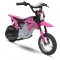 Hyper - HPR 350 Dirt Bike w/ 40 Min Operating Time & 14 MPH Max Speed - Pink