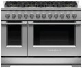 Fisher & Paykel -  Professional 48 inch 8 Burner Gas Range (LP) - Stainless Steel