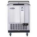 Koolmore - 25 in. Commercial Bottle Cooler in Stainless-Steel with Built-In Opener, ETL Listed, 5 cu. ft. (KM-BOC25-SS) - Stainless Steel
