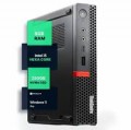Refurbished Excellent - Refurbished Lenovo M720Q Mini PC, Intel i5-8400T, 8GB+250GB NVMe, Win11 Pro - Black