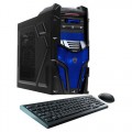 CybertronPC - Shockwave X6-9600 Desktop - AMD FX-Series - 16GB Memory - 1TB + 8GB Hybrid Hard Drive - Blue