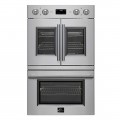 Forno Appliances - Asti 30 in. Electric Double Wall Oven with French Doors