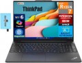 Lenovo - ThinkPad Laptop 16.0 WUXGA Display (AMD Ryzen 7 7735U, 32GB DDR5, Win 11 Pro) w/DKZ USB Port Expander - Graphite Black