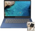 Lenovo Ideapad Slim 3 Chromebook - Chrome OS, 14'' FHD Display, 13.5 Hours Battery Life, MediaTek Kompanio 520 (8-Core), Wi-Fi 6, 4GB RAM, 92GB Storage (64GB eMMC+32GB SD)