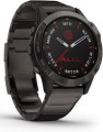 Garmin fenix® 6  Pro Solar GPS Smartwatch 47mm Carbon Gray Titanium DLC