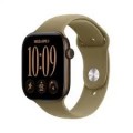 Apple Watch Series 12 (GPS) 42mm Aluminum Case with Sand Sport Band - M/L - Light Gold - (2026)