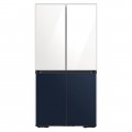 Samsung - BESPOKE 23 cu. ft. 4-Door Flex™ French Door Counter Depth Refrigerator with WiFi and Customizable Panel Colors - Panel Ready (Sold Separately)