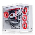Thermaltake - LCGS Vista u480S Desktop - Intel® Core Ultra 9 - 285K - 32GB Memory - NVIDIA GeForce RTX 4080 Super - 2TB SSD - White