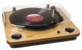Ion Audio - Max LP Turntable - Wood Grain/Black