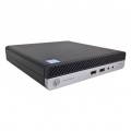 HP - Refurbished Excellent - Elitedesk 705-G4 Mini PC - AMD R5-2400G - 8GB RAM - 256GB SSD - AMD-Radeon Vega - Windows 10 Pro - Black