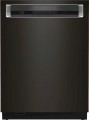 KitchenAid - Top Control Built-In Dishwasher with Stainless Steel Tub, FreeFlex 3rd Rack, 44dBA - Black Stainless Steel