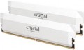 Crucial - Pro OC Gaming 32GB (2x16GB) DDR5 6400MHz C38 UDIMM Intel XMP 3.0 & AMD EXPO Desktop Memory - White