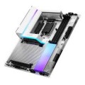 NZXT - N9 Z890 LGA 1851 Intel Z890 ATX DDR5 Wi-Fi 7 Motherboard with Full-Metal Cover and RGB - White