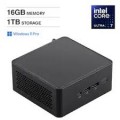 ASUS - Upgraded - NUC 15 Pro Tall Kit Mini Desktop (Core 7 240H, 32GB, 1TB SSD, Intel Graphics, Win 11 Pro) w/USB Hub - Black