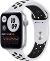 Apple Watch Nike Series 6 (GPS) 40mm Silver Aluminum Case with Pure Platinum/Black Nike Sport Band - Silver