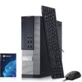 Dell - Refurbished Excellent - 4th Gen 9020 USFF Professional Desktop PC | Intel Core i5-4th | 16GB RAM | 512GB SSD | Wi-Fi | Win11 Pro | KB & M - Black