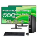Dell - Pro Micro Desktop (Ultra 7 265T vPro, 16GB, 256GB SSD, Intel Graphics, WiFi 6E, BT 5.4, Win 11 Pro)with 27