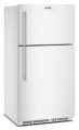 Maytag - 33 in. Wide 21 cu. ft. Top-Freezer Refrigerator with Garage Mode - White