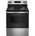GE  5.0 Cu. Ft. Freestanding Electric Range - Stainless Steel