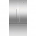 Fisher & Paykel - ActiveSmart 20.1 Cu. Ft French Door Counter Depth Refrigerator Ezkleen Stainless Steel