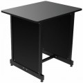 On-Stage - WS7500 Series Workstation Rack Cabinet - Black