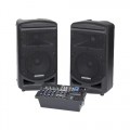 Samson - Expedition 800W Bluetooth Portable PA Speaker System - Black