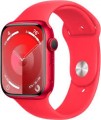 Apple GS Cert Refurb Watch Series 9 GPS 45mm PRODUCT RED Aluminum Case w PRODUCT RED Sport Band S/M PRODUCT RED 2023 - (PRODUCT)RED - (2023)