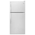 Whirlpool -  18.2 Cu. Ft. Top-Freezer Refrigerator - Monochromatic Stainless Steel
