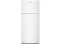 Whirlpool - 18.0 Cu. Ft. Top-Freezer Counter-Depth Refrigerator with Total Coverage Cooling - White