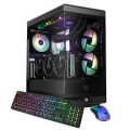 iBUYPOWER - Y40 PRO Black Gaming Desktop PC - AMD Ryzen 9 9900X, NVIDIA GeForce RTX 5080 16GB, 32GB DDR5 RGB,2TB NVMe - Black