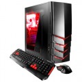 iBUYPOWER - Desktop - Intel Core i5 - 8GB Memory - 2TB Hard Drive + 120GB Solid State Drive - Black/Red
