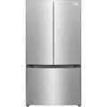 Frigidaire - 35 in. Wide 20 Cu. Ft. Counter Depth French Door Refrigerator with Internal Water Dispenser - Fingerprint-Resistant Stainless Steel Look