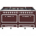 Viking - Tuscany 7.6 Cu. Ft. Freestanding Dual Fuel Convection Range - Color Kalamata Red