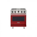 Viking - Professional 5 Series 4.0 Cu. Ft. Freestanding Gas Convection Range - Reduction Red