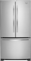 Whirlpool - 24.8 Cu. Ft. French Door Refrigerator - Stainless Steel
